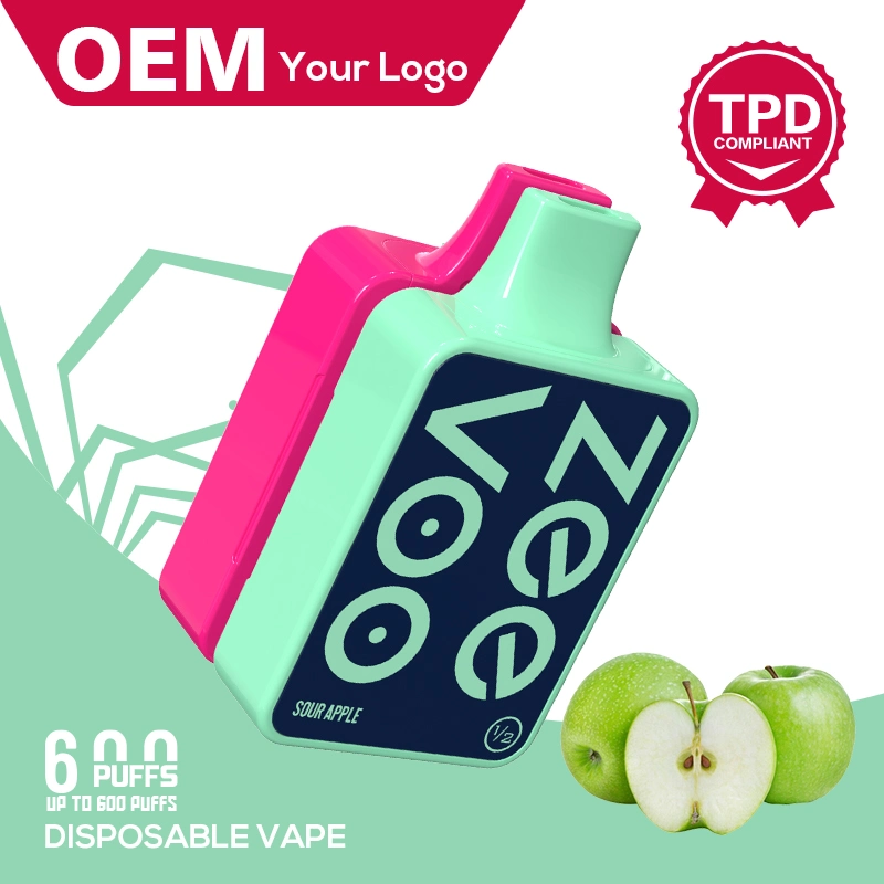 Nuevo Mini 600 Puff VAPE E E-cigarrillos desechable VAPE Pod con Servicio OEM