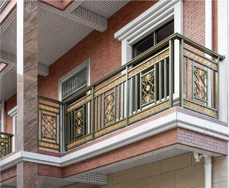 Modern Architecture Terrace Aluminum Rail/Aluminum Balcony Railing