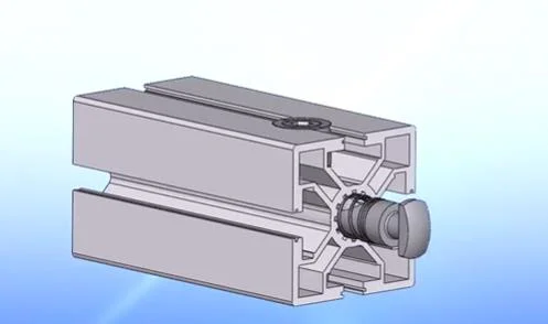 El uso industrial Perfil de extrusión de aluminio de aleación de formas y tamaños personalizados para puertas