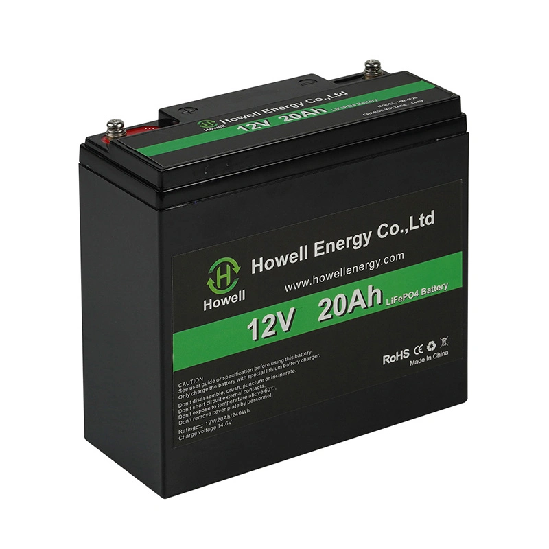 12V 20ah 12.8V Lithium Iron Phosphate LiFePO4 Battery for Solar