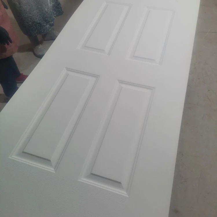 Comaccord 4 Panels Moulded Interior Doors White Color HDF Skin Door