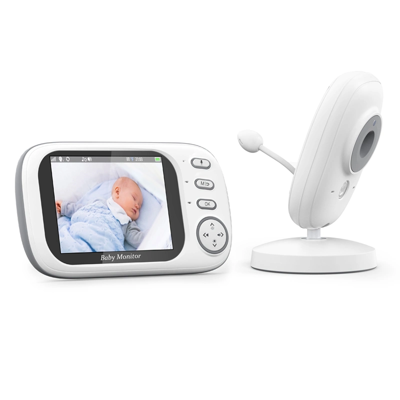 Abm600 3.5inch Video Baby Monitor Wireless Wide Angle Lens Night Vision Security Baby Watching Camera