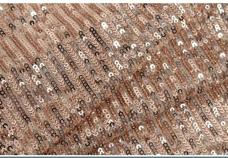 Hot Sale Fancy 3mm Lace Embroidery Sequin Fabric