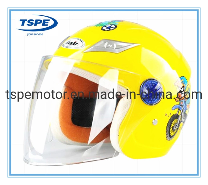 Casco de motocicleta la mitad de los niños se enfrentan a casco HH-207