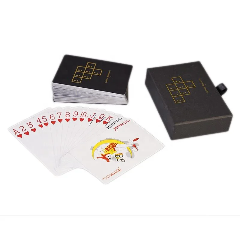 Waterproof PVC Plastic Playing Card Design Baloot Game Custom Printing Plastic Card