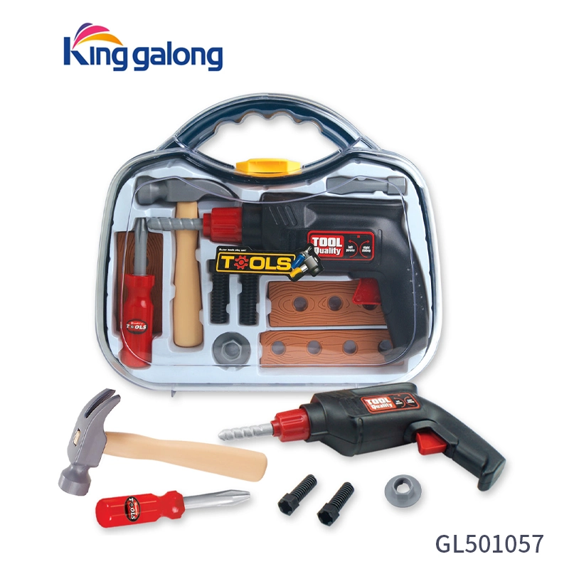 Conjunto de ferramentas de brinquedos para criança com reparação automática, brinquedos de ferramentas de fixação para brinquedos para crianças, sacos de Joouet e brinquedos de ferramentas de jogo dos Juguete Mochias
