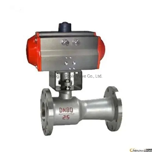 Q41mf High Tempeature One Piece Integrated Floating Drain Ball Valve