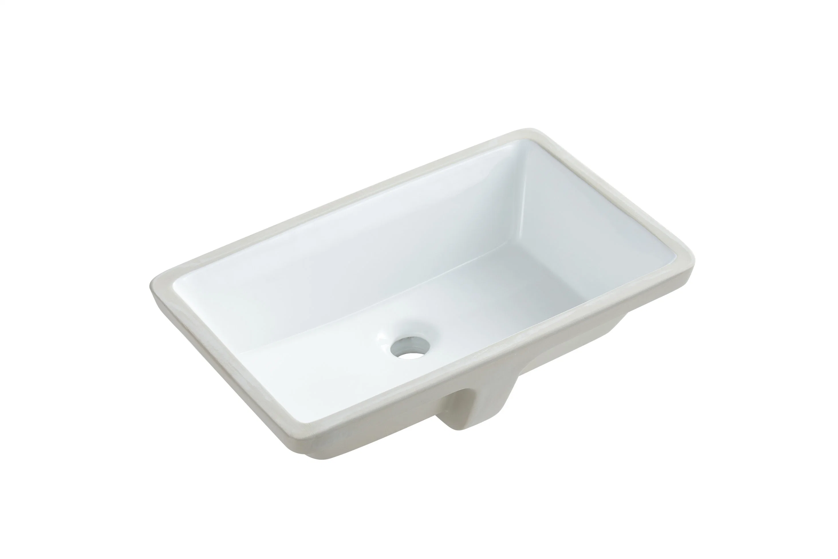 Pulido moderno blanco de porcelana sanitaria, en contra de la cocina montado en el LAVABO lavabo