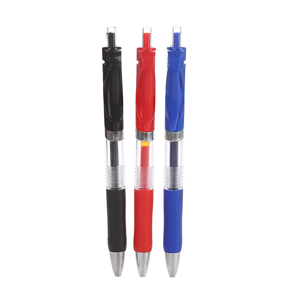 Fine Point 0.5mm Black Blue Red Ink Premium Refillable and Retractable Rolling Ball Gel Pens