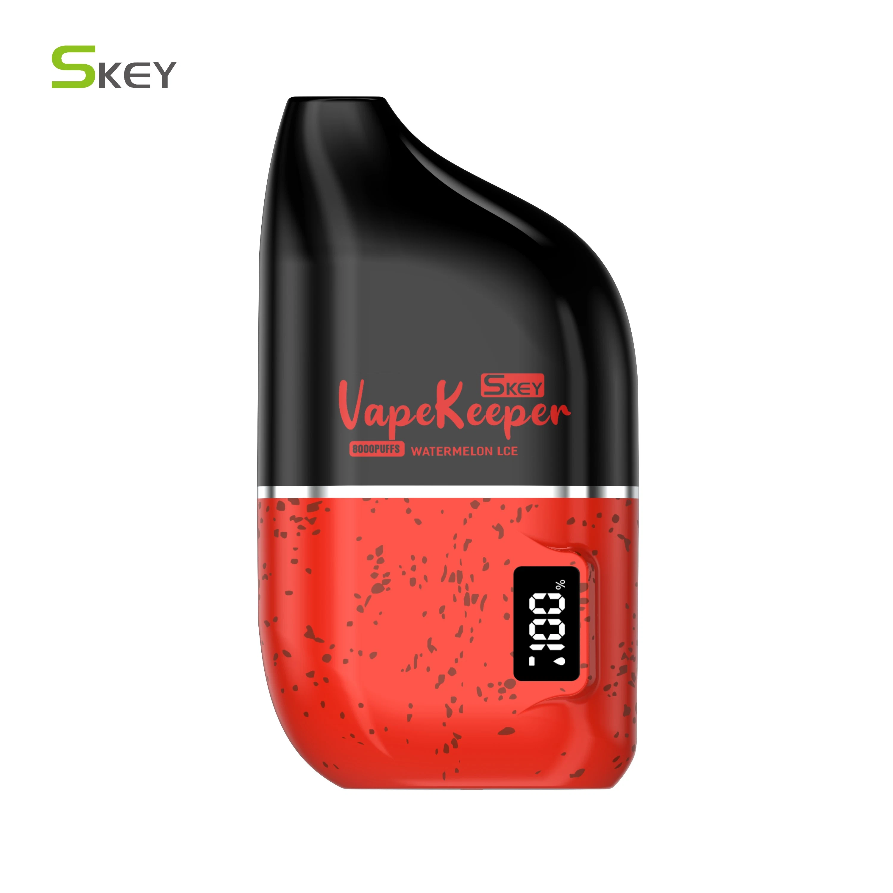 Skey Disposable/Chargeable Vape Vapekeeper 8000 Puffs E Cigarette Cigarettes with Digital Screen Windwo Vs Ijoy 8000puffs