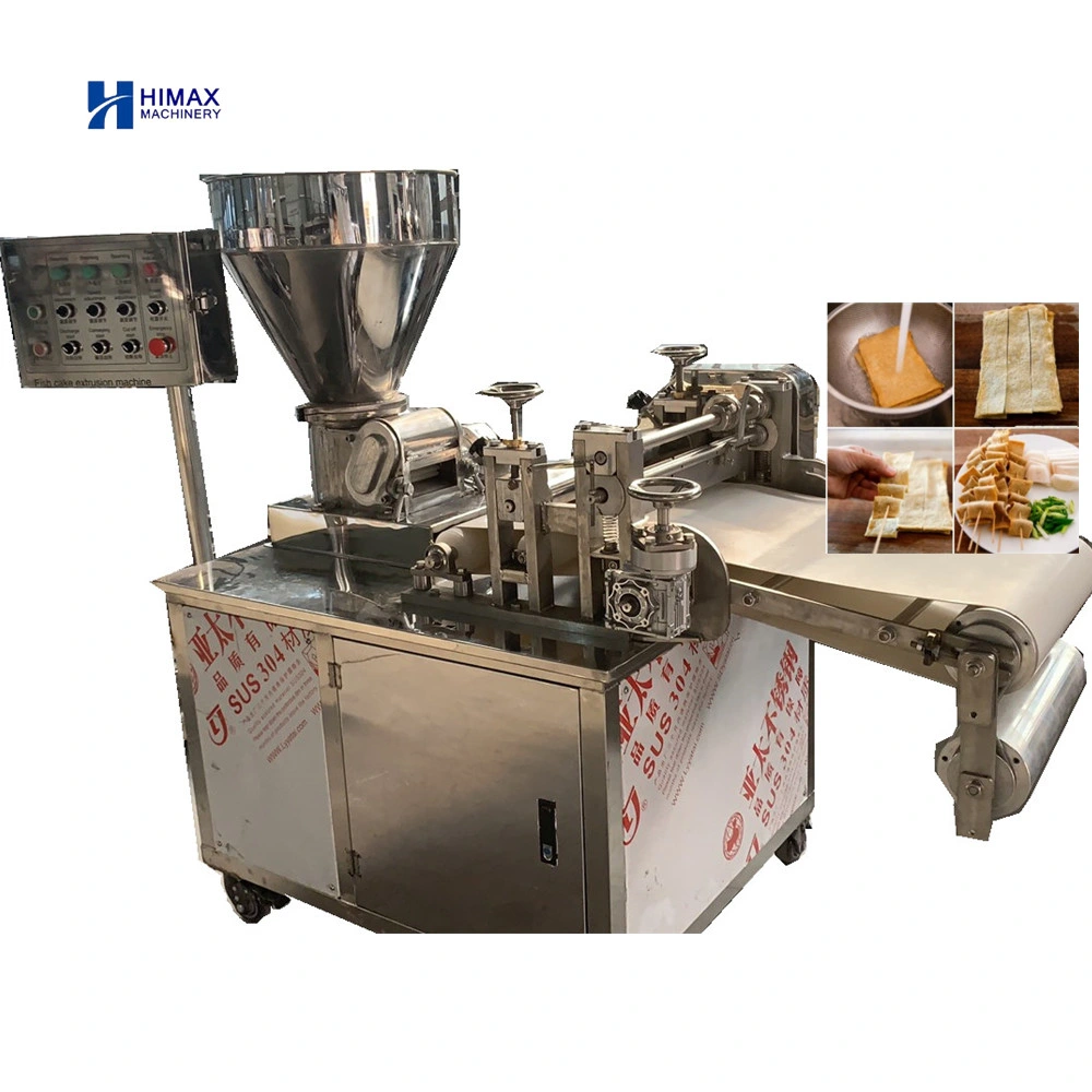 Hot Sale Korean Fish Cake Production Line Streat Food Odeng Machine for Sale