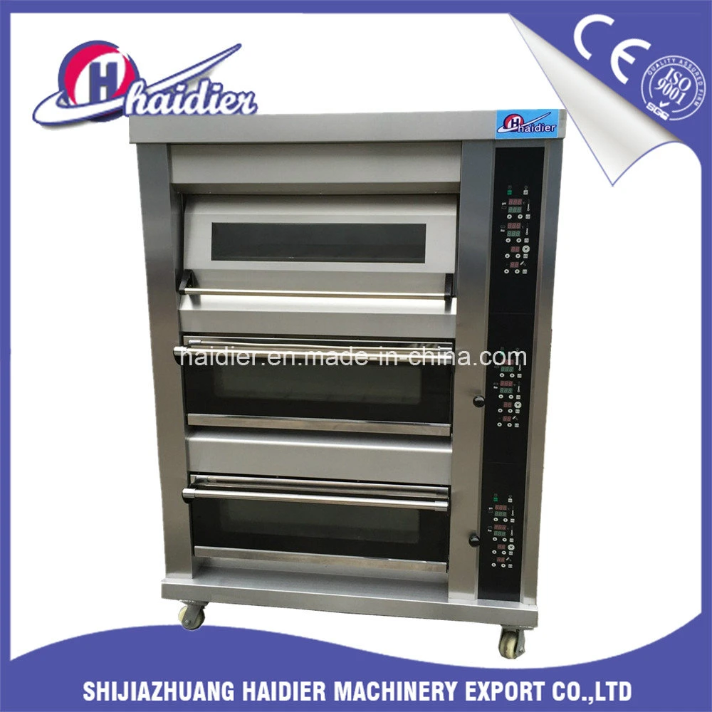 Individual Temperature and Baking Time Control Deck Oven