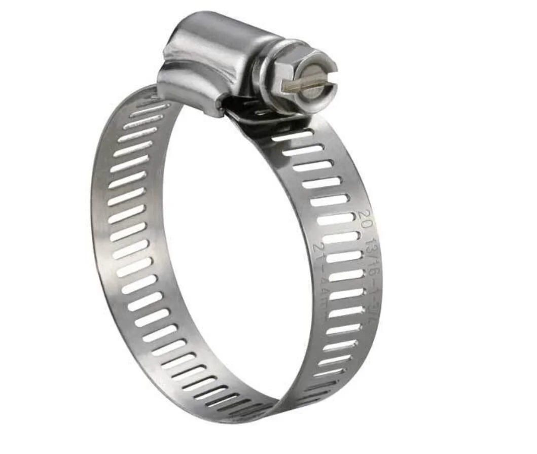 Size 8mm-500mm, ISO GB DIN ANSI JIS Non-Standard, Adjustable Hydraulic Stainless Steel Heavy Duty Double Wire Hose Clamp