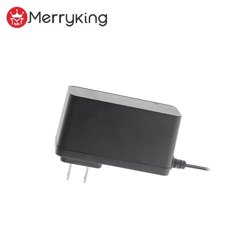 Nuevo diseño pared negra U PIN adaptador de alimentación DC 5V 4A 12V 3A 24V 1,5A Fuente de alimentación de salida de CC aprobada Certificaciones UL FCC