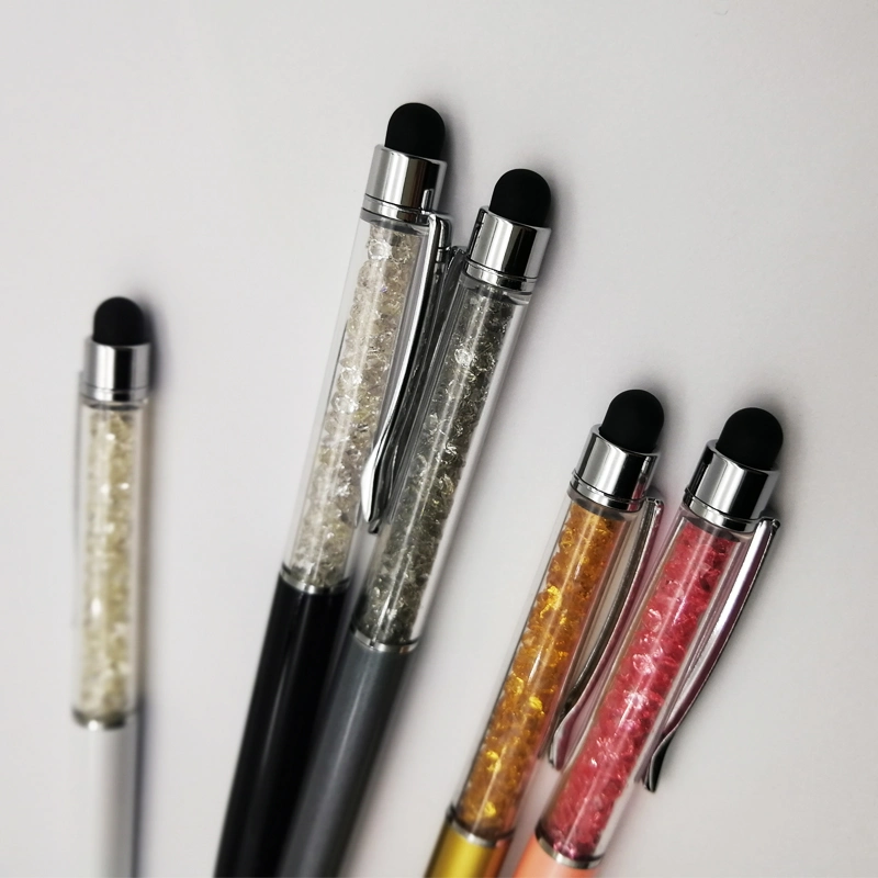 Kawaii Glitter Metal Stylus Pens for School Stationery Office Supplies