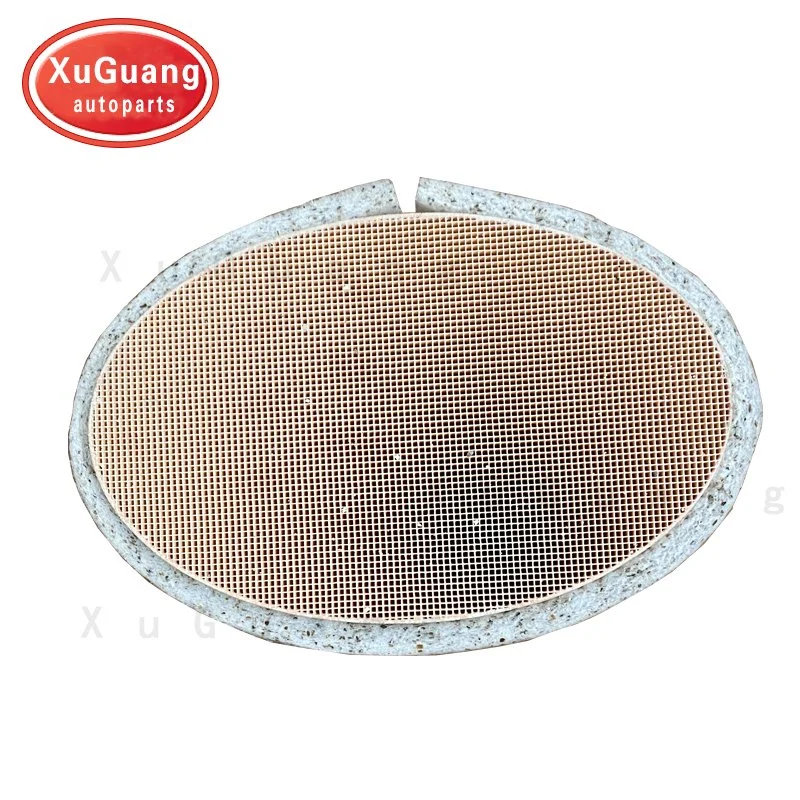 400 Cpsi 600cpsi Oval Honeycomb catalisador cerâmico para carro Catalisador