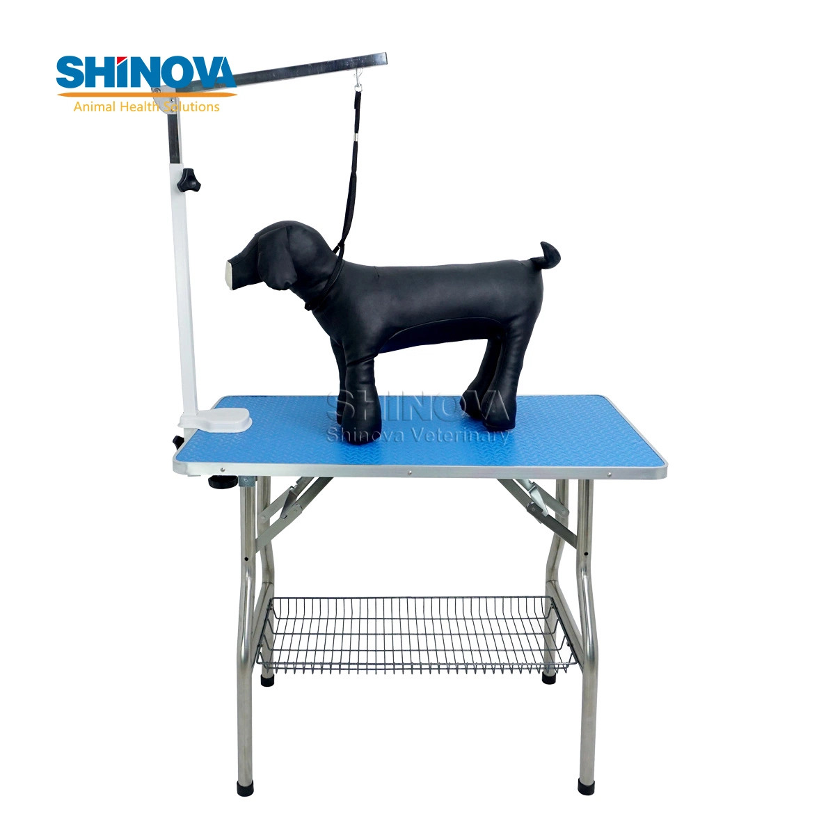 Stainless Steel Hydraulic Grooming Table Hydraulic Pet Beauty Workbench with Hanger Gt-2