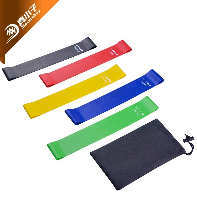 TPE / Latex Yoga Band, Exercise Rubber Resistance Band, Workout Fitness Theraband