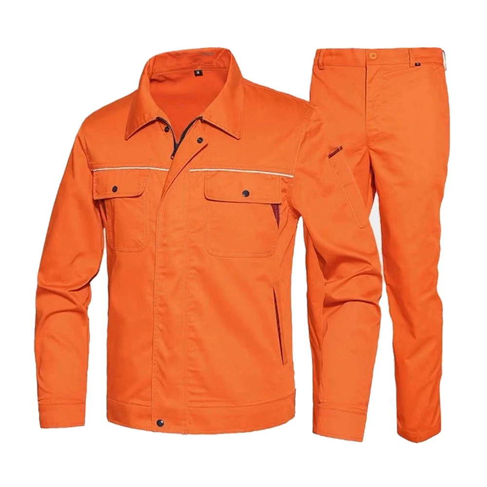 Latest Design Custom Made Long Sleeved Clothes Workers Overalls Safety Workwear Construction Worker Uniforms