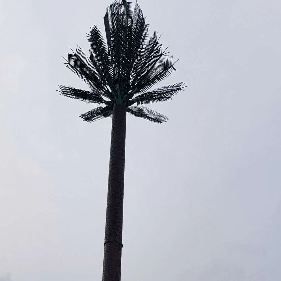 Palmera tubular de la Torre de Telecomunicaciones de la torre de la torre de telecomunicaciones