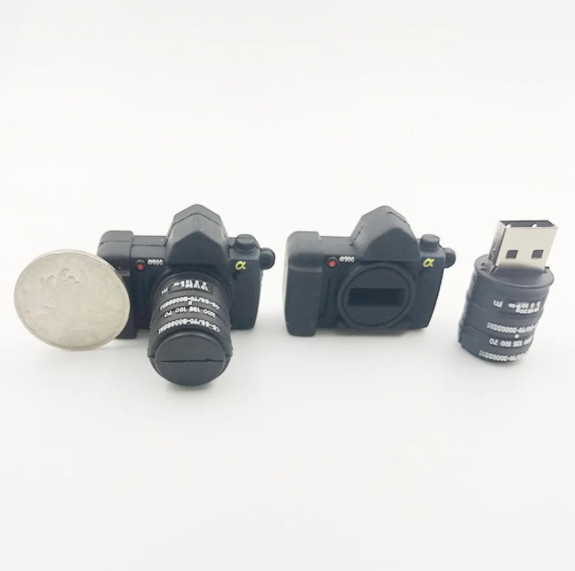 Soft Rubber Camera USB Flash Drive