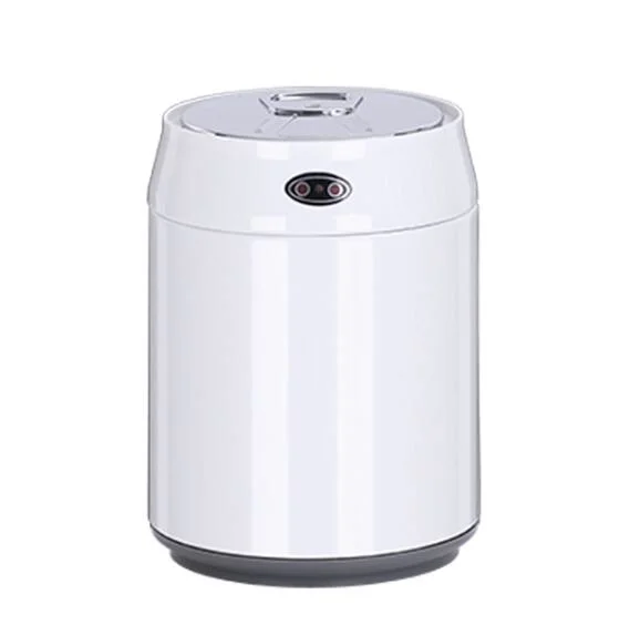 Mini Automatic Trash Can Touchless 1.5liters Sensor Infrared Motion Stainless Steel Office