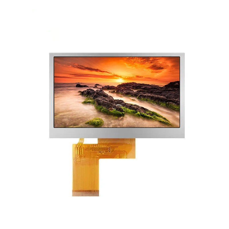 4.3 Inch Transflective Vertical Color TFT LCD Display Screen Optional Touch, Apply for POS, Doorbell, Industrial, Equipmen Medical and Automative