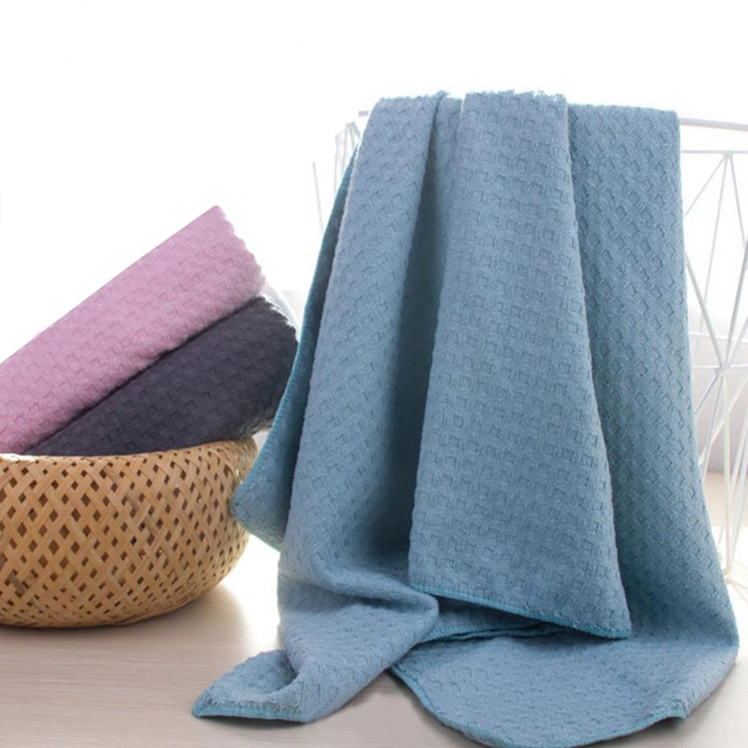 Waffle Microfiber Towel for Hair Custom Quick Dry Micro Fiber Towel Hair