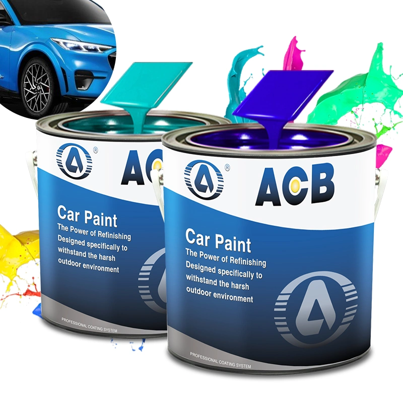 Acb Car Paint Good Covering Power Primer Oberfläche Schnell Trocknend Auto 1K 2K Schutzfarbe nachlackierung