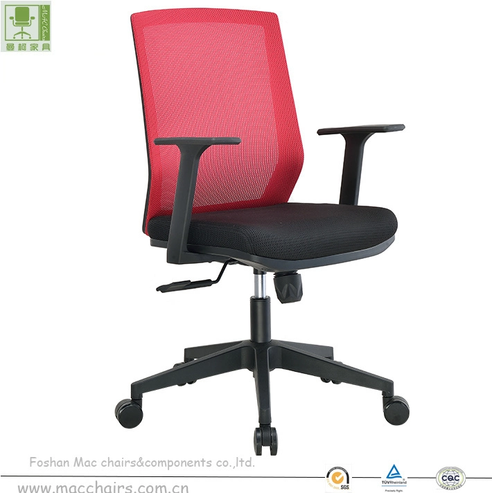 Fixed Armrest High Density Fabric Computer Office Desk Chair Office Furniture