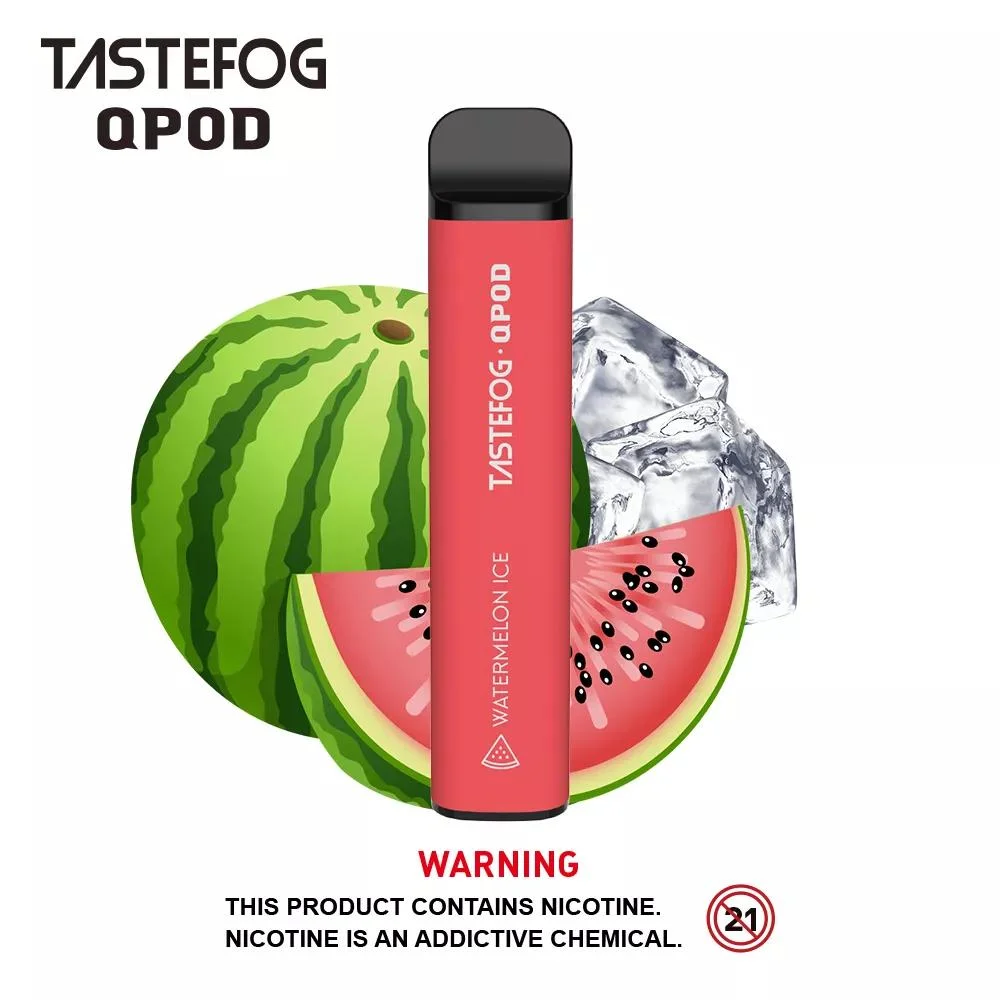 Venda por grosso Tastefog Qpod Vape descartáveis Pen 2000 Puff e cigarro