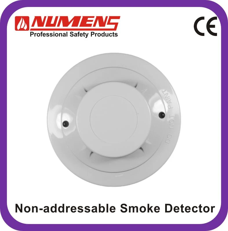 Conventional (non-addressable) 2-Wire Smoke Detector with Remote LED