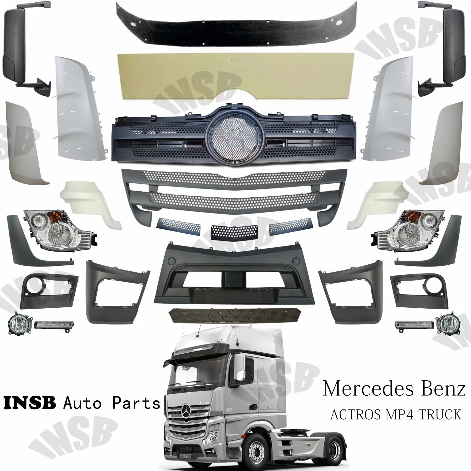 0008109516 Rückspiegel für Mercedes Benz Actros LKW-Teile