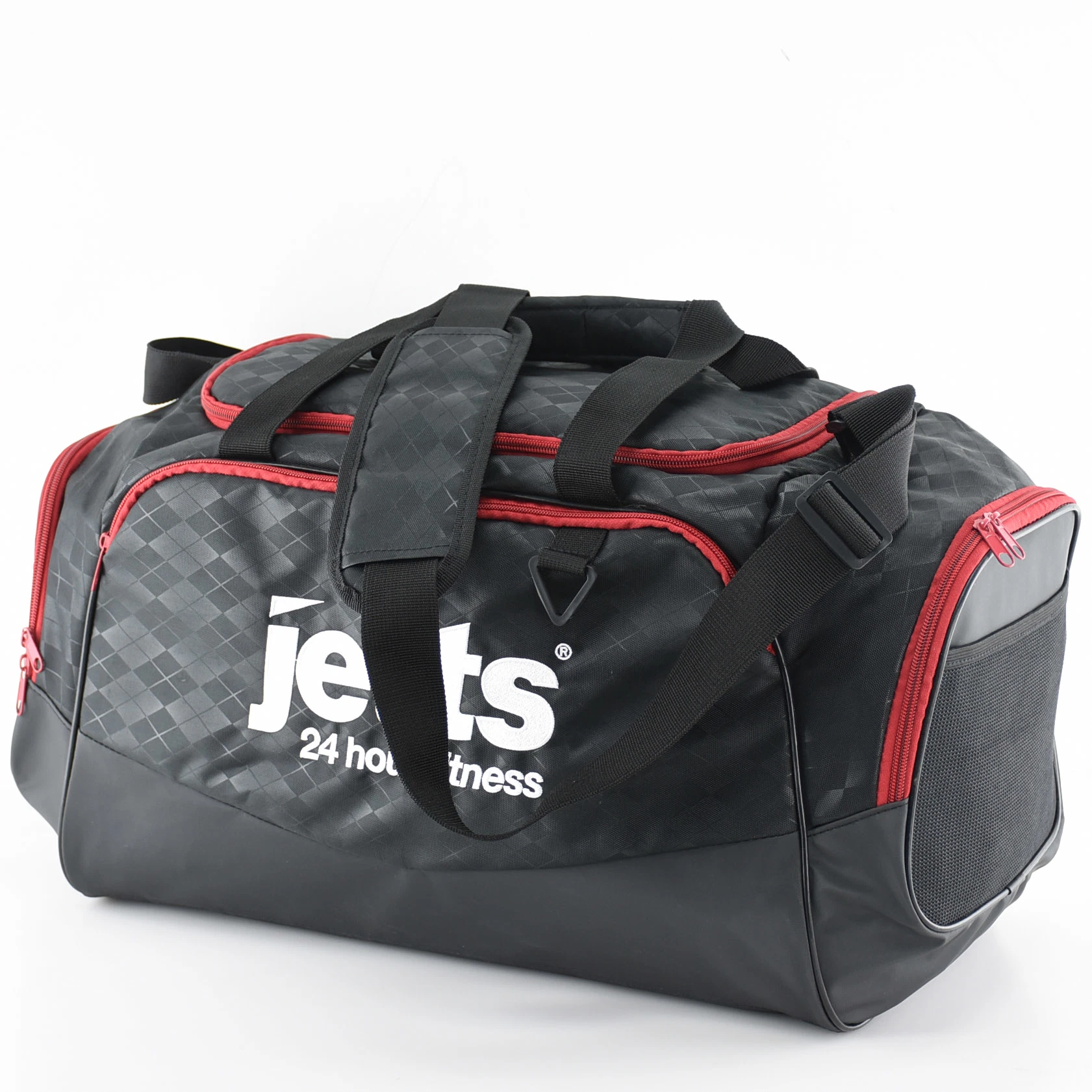 El Nylon Deporte Gimnasio Duffel Bolsa de viaje con patines Compartimento para gimnasio