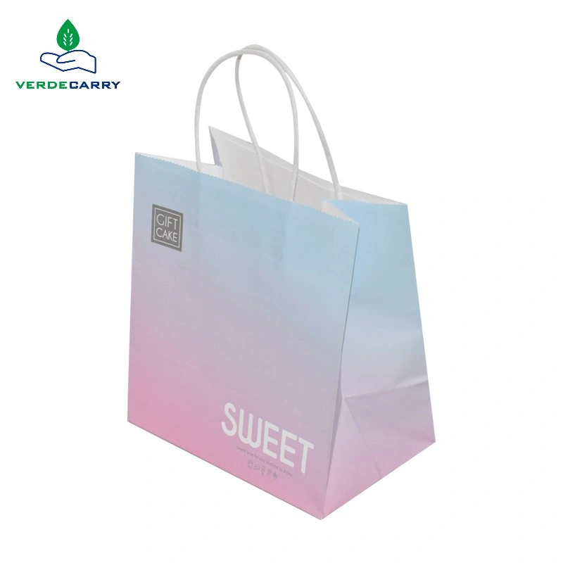 Custom Branded Products Boutique Carrier Bags Bolsas Packaging Bag Foldable Reusable Paperbag Paper Shopping Bag with Logo