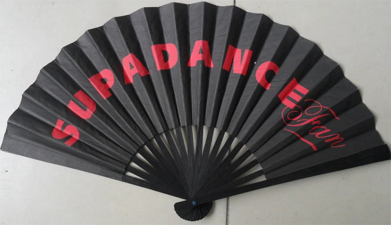 Bamboo Paper Folding Hand Fan for Promotion