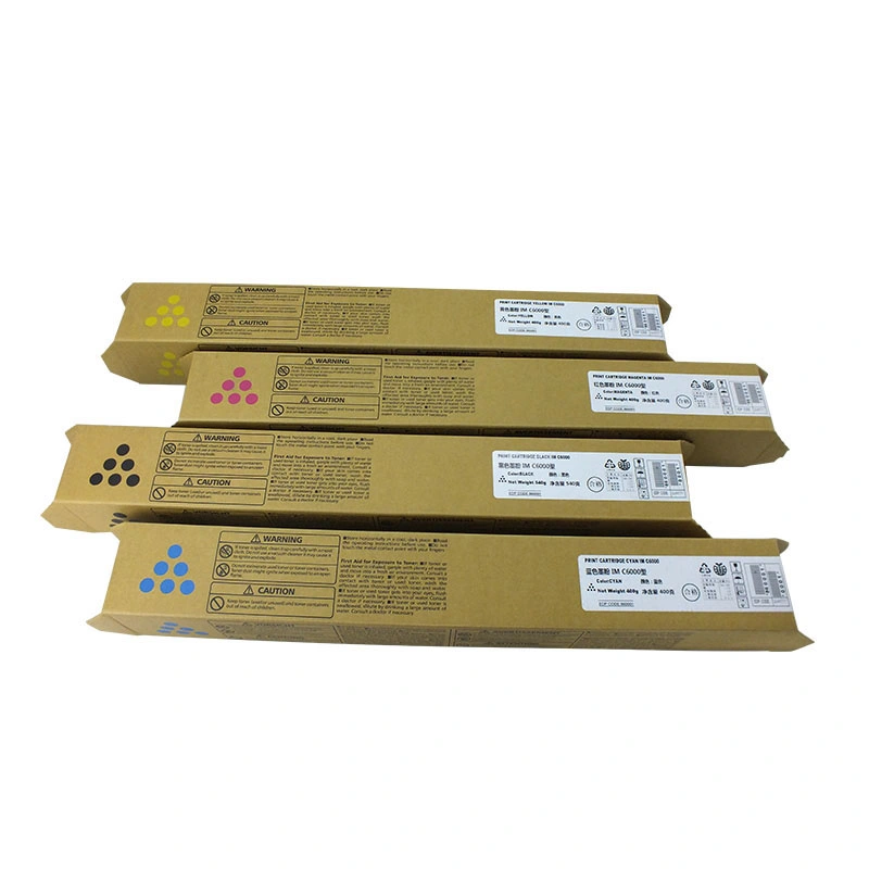 Cartouche de toner couleur compatible IMC6000 4500 pour Ricoh, très demandée.