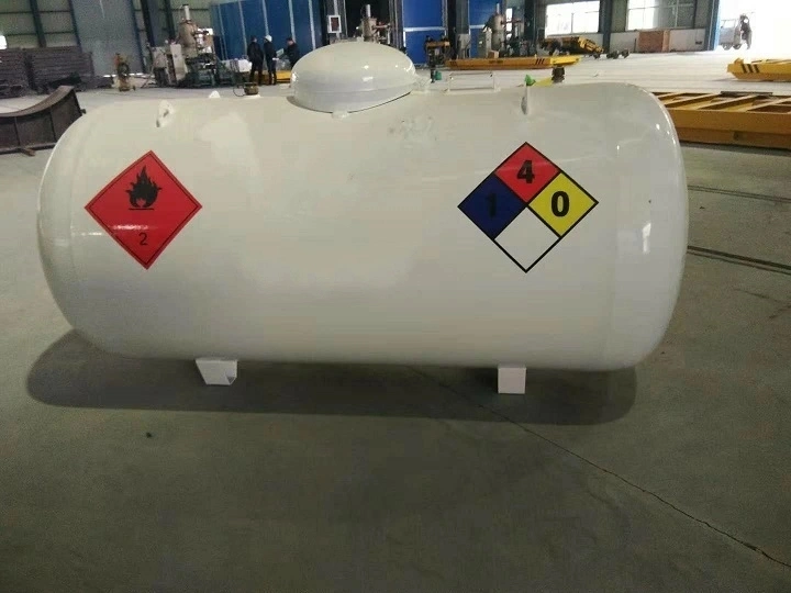 ASME 500 جالون 2 م3 بوتان البروبان تخزين LPG LPG LPG خزان الوقود