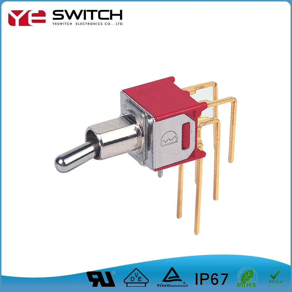 UL Quality Stainless Steel Latched Metal Toggle Switch Supplier