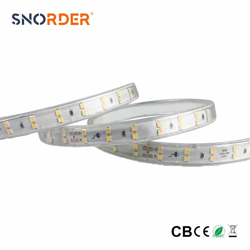 ضوء LED Strip Light 2835-120D-10mm-220-No Wire Strip 50 سم/Cut