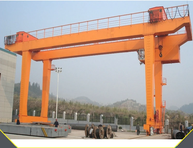 Construction Work 35t Double Girder Gantry Crane