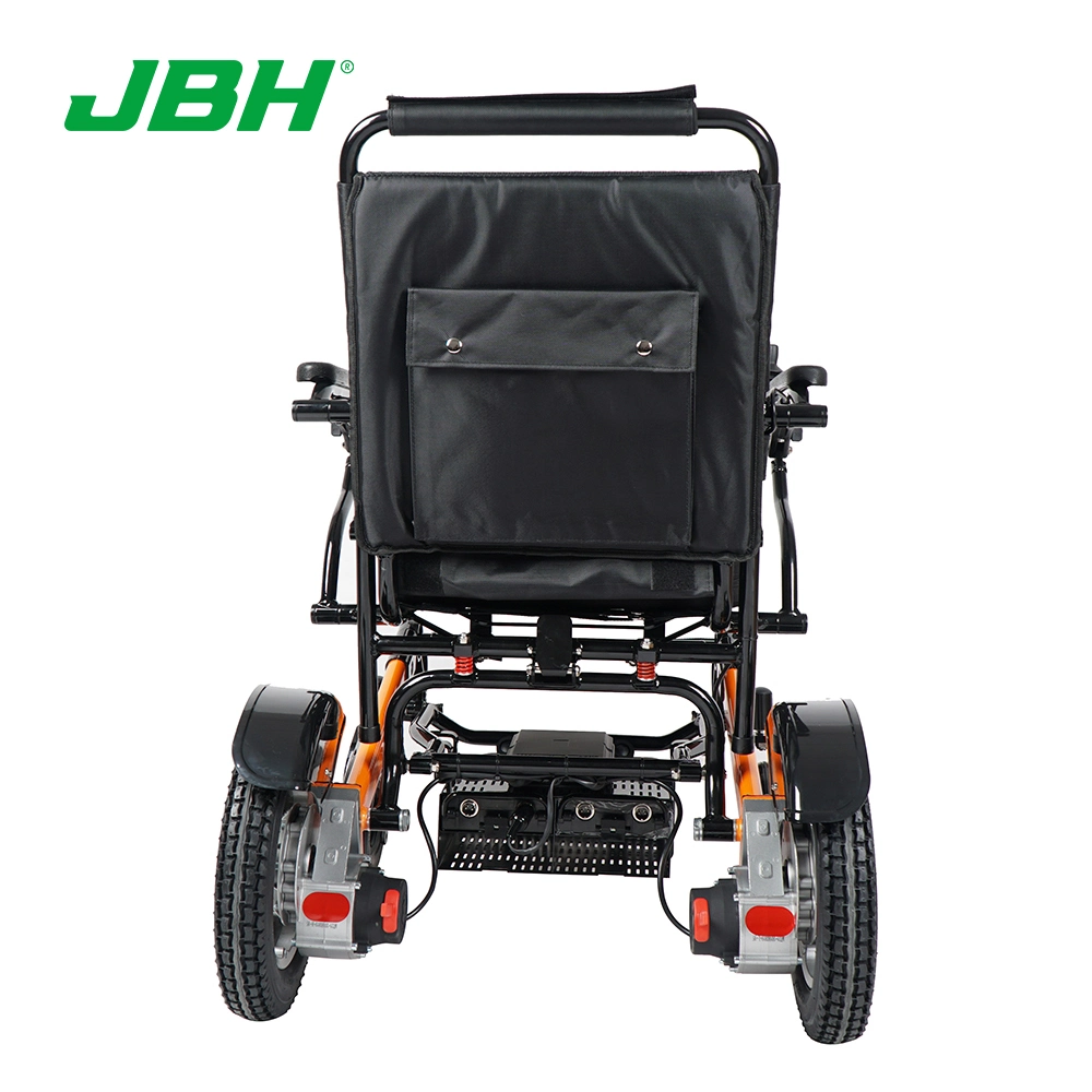 JBH Gran capacidad de carga silla de ruedas plegable para uso inhabilitado