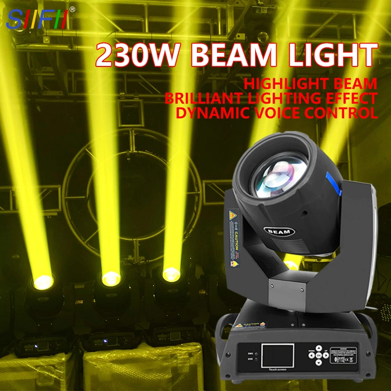 230W profesional DJ RGBW LED 7r moviendo las luces de la etapa haz