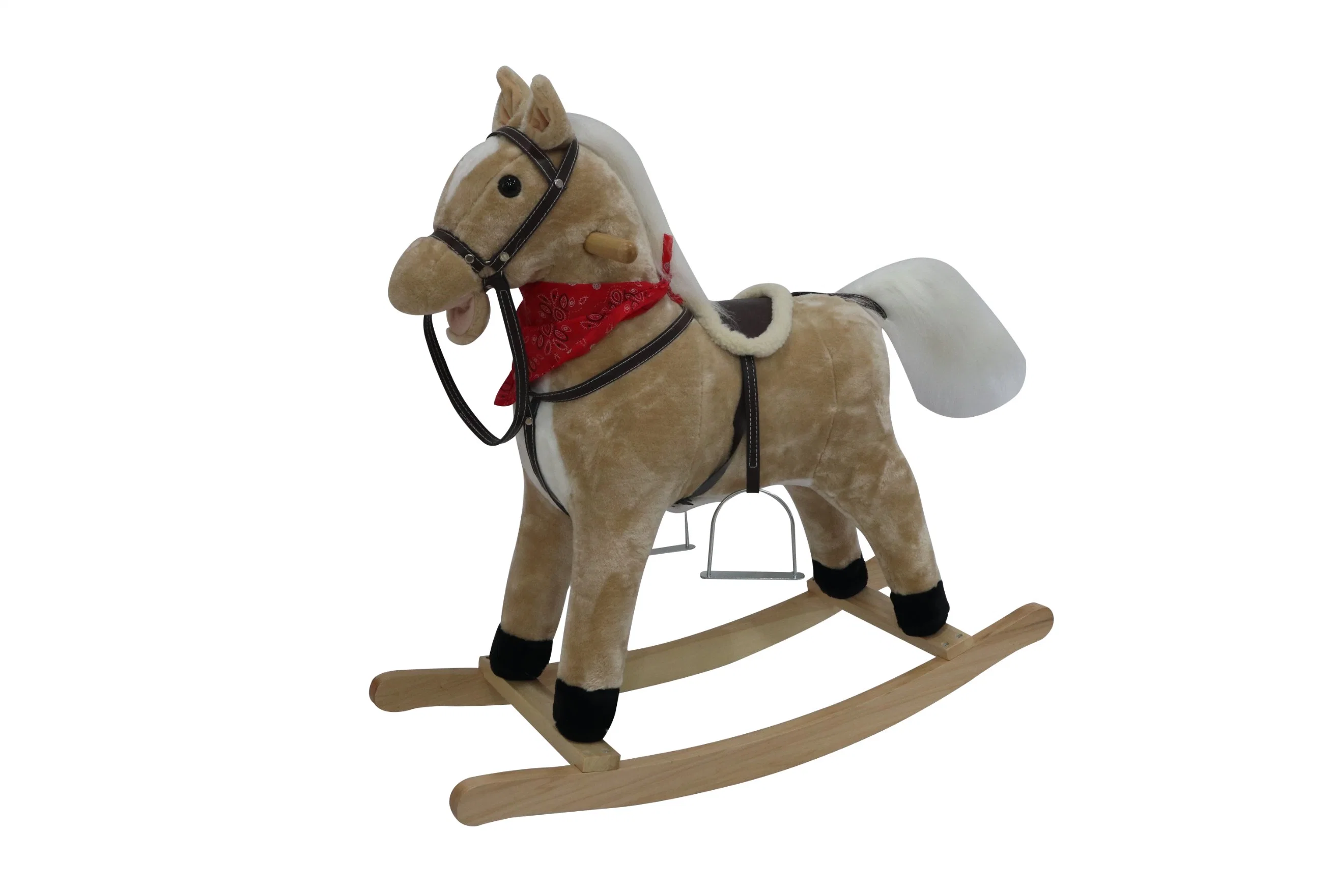 Mayorista/Proveedor de ODM OEM Niño Mecedora Caballito de Troya caballo de madera los muñecos de peluche Caballito peluches