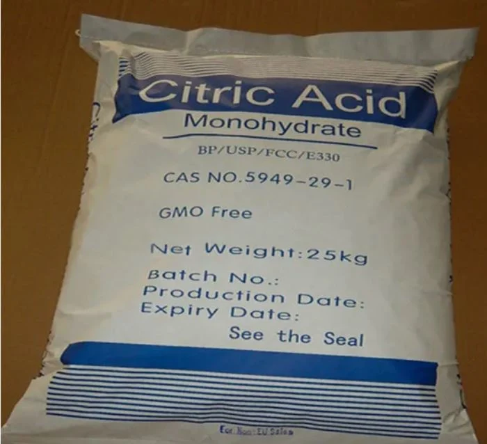 Lowest Price Citric Acid China Manufacturer, Amino Acid, 25kg Bag Citric Acid