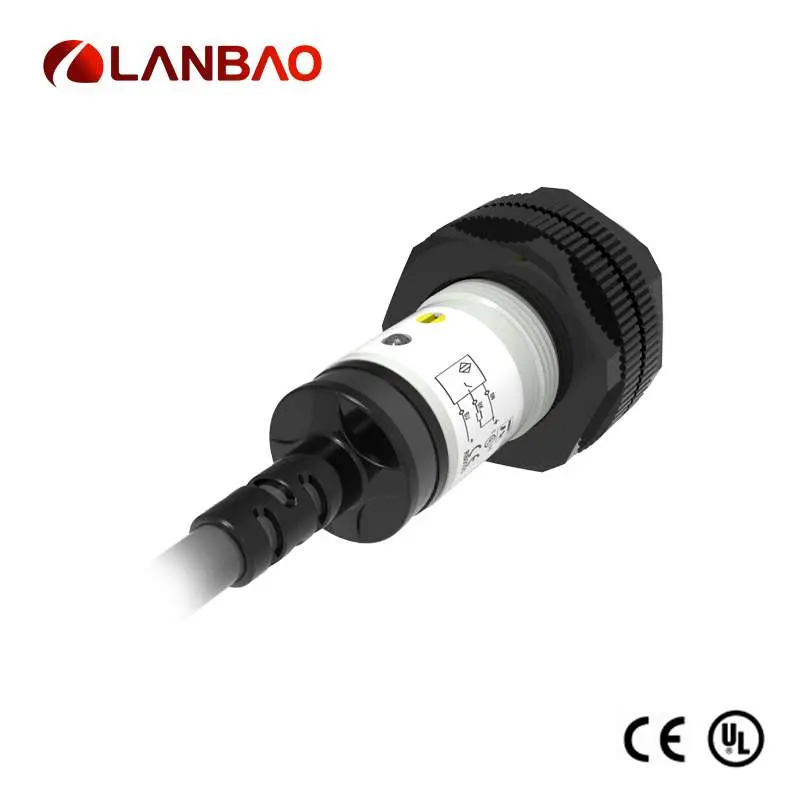 Pr18s-Bc40A 20-250 VAC IP67 AC 2 Wires Diffuse Reflection Type Photoelectric Sensor