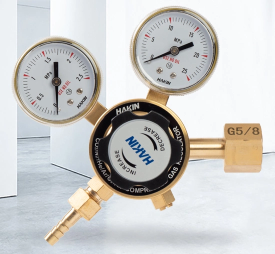 Regulador de presión de gas para O2 Ar N2 de aire de CO2 H2 de gas de CA