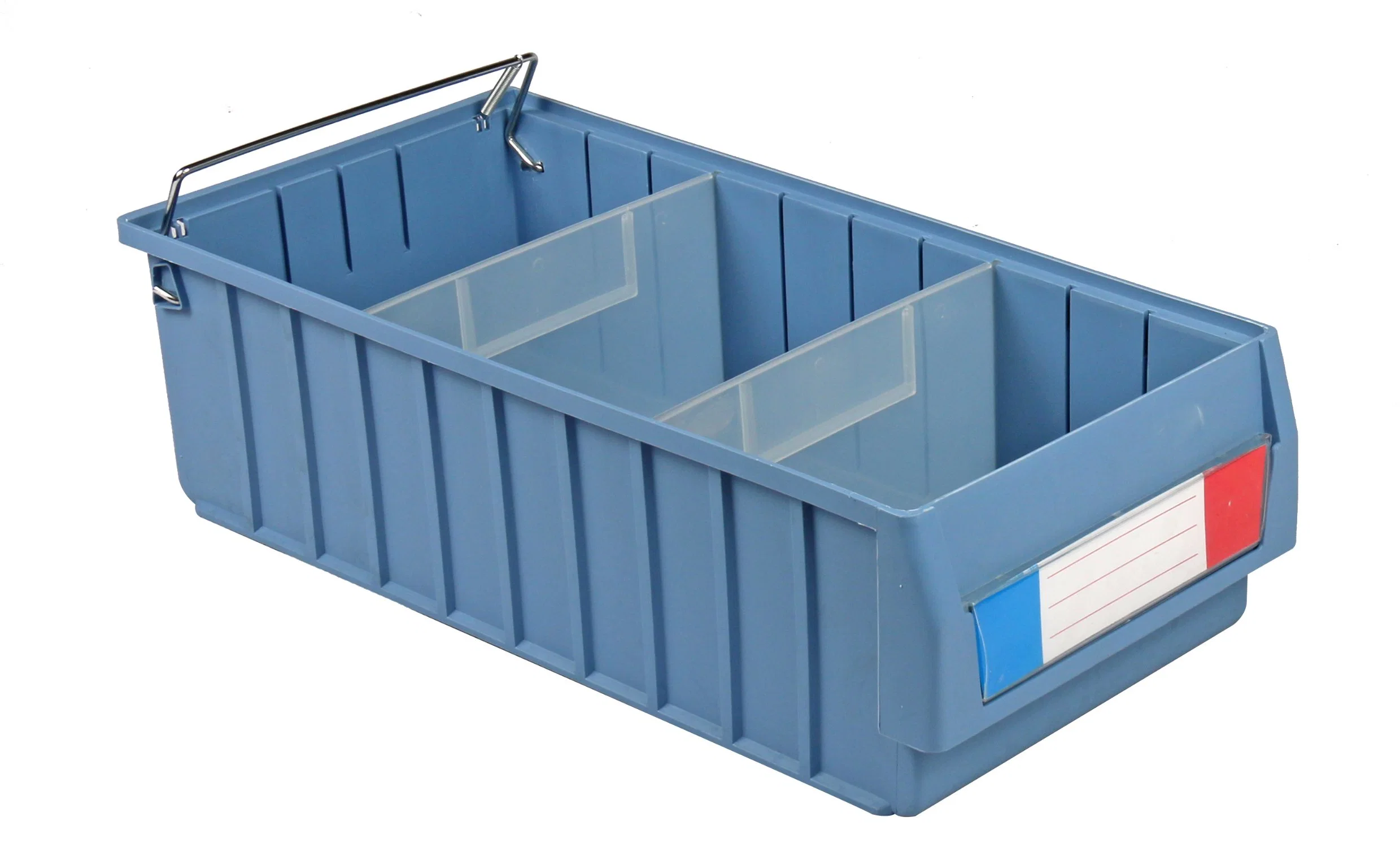 Workshop Plastic Drawer Storage Box with Clear Divider