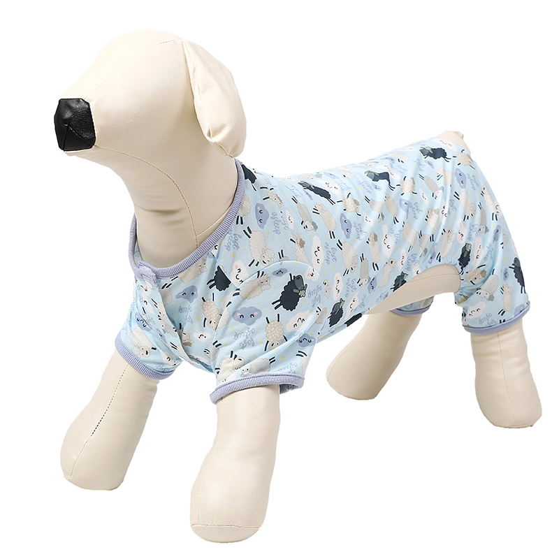 Verified Suppliers Pet Apparel Bargain Breathable Full Body Dog Pajamas