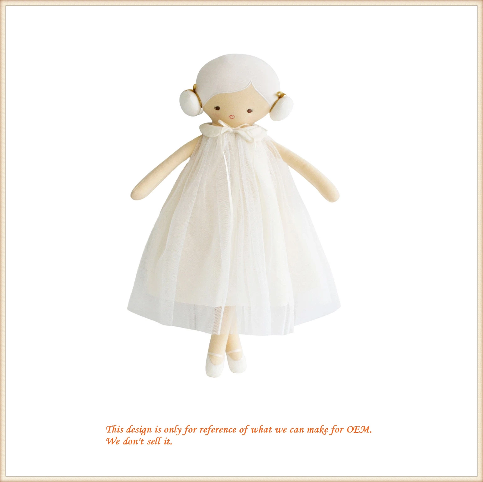 Plush/Stuffed Wedding Girl Dolls Customized Lovely Girls Toys